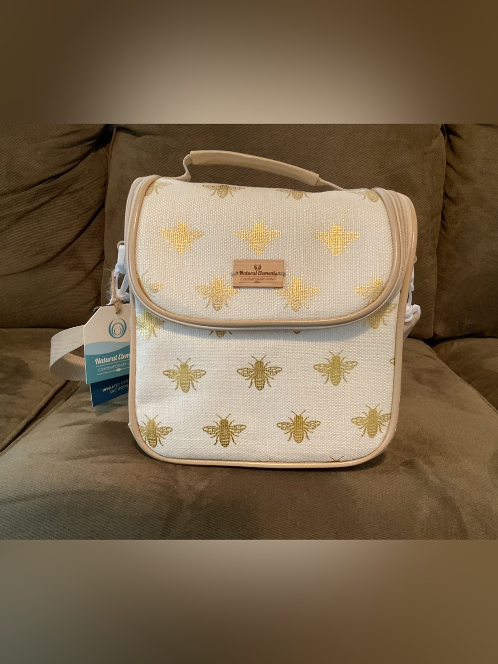 NWT Natural  Elements Contemporary Living insulated cooler bag